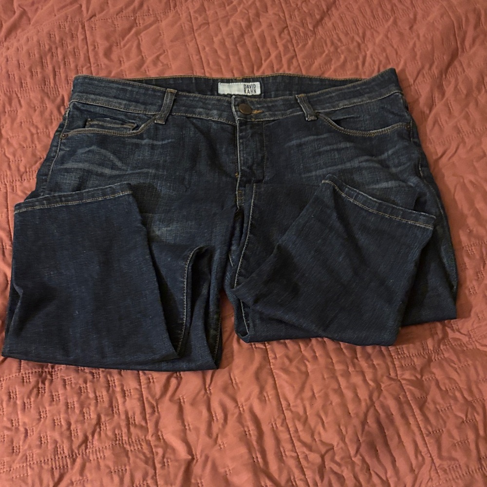 Donation soon David Kahn Dark Blue Relaxed Women Jeans